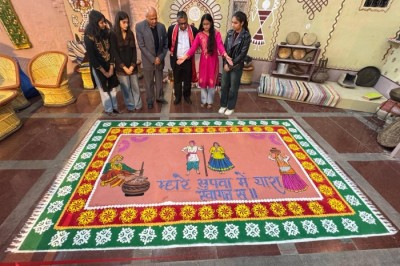 Attended Saang Samagam, a cultural event celebrating Haryana’s Saang folk-theatre tradition at Dada Lakhmi Chand State University, Rohtak.